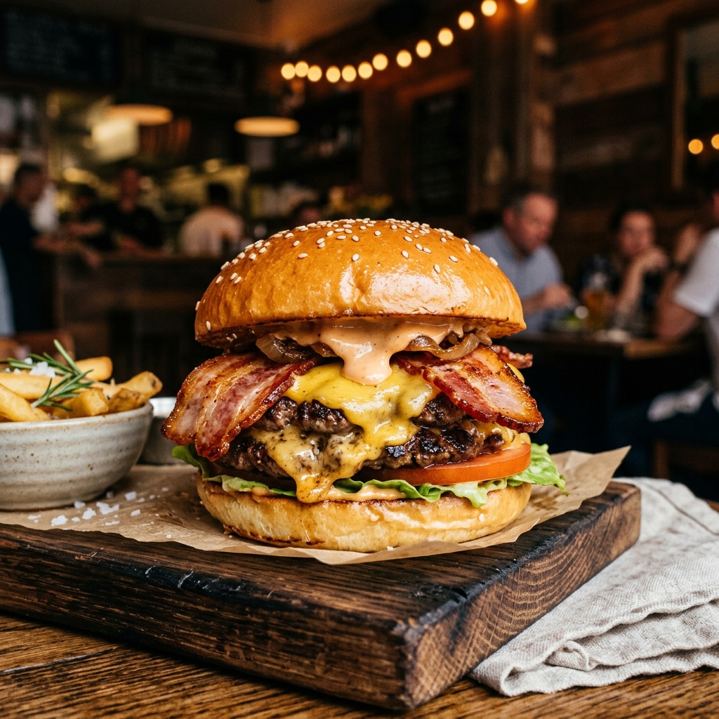 Fattory Burger Interior